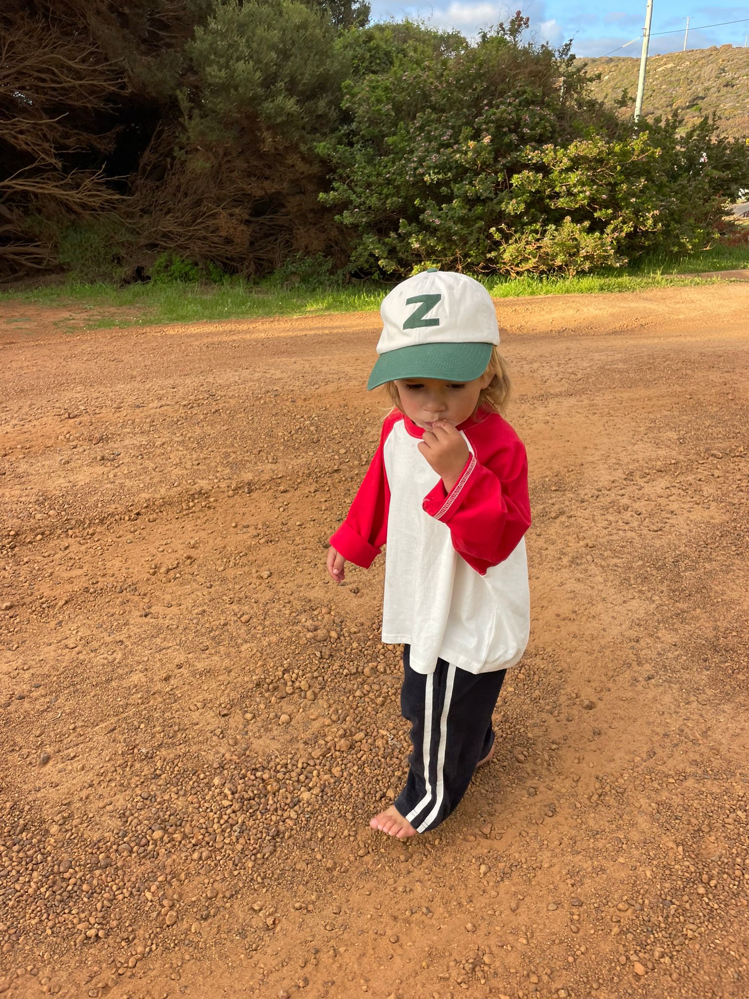 echo long sleeve tee | racer red