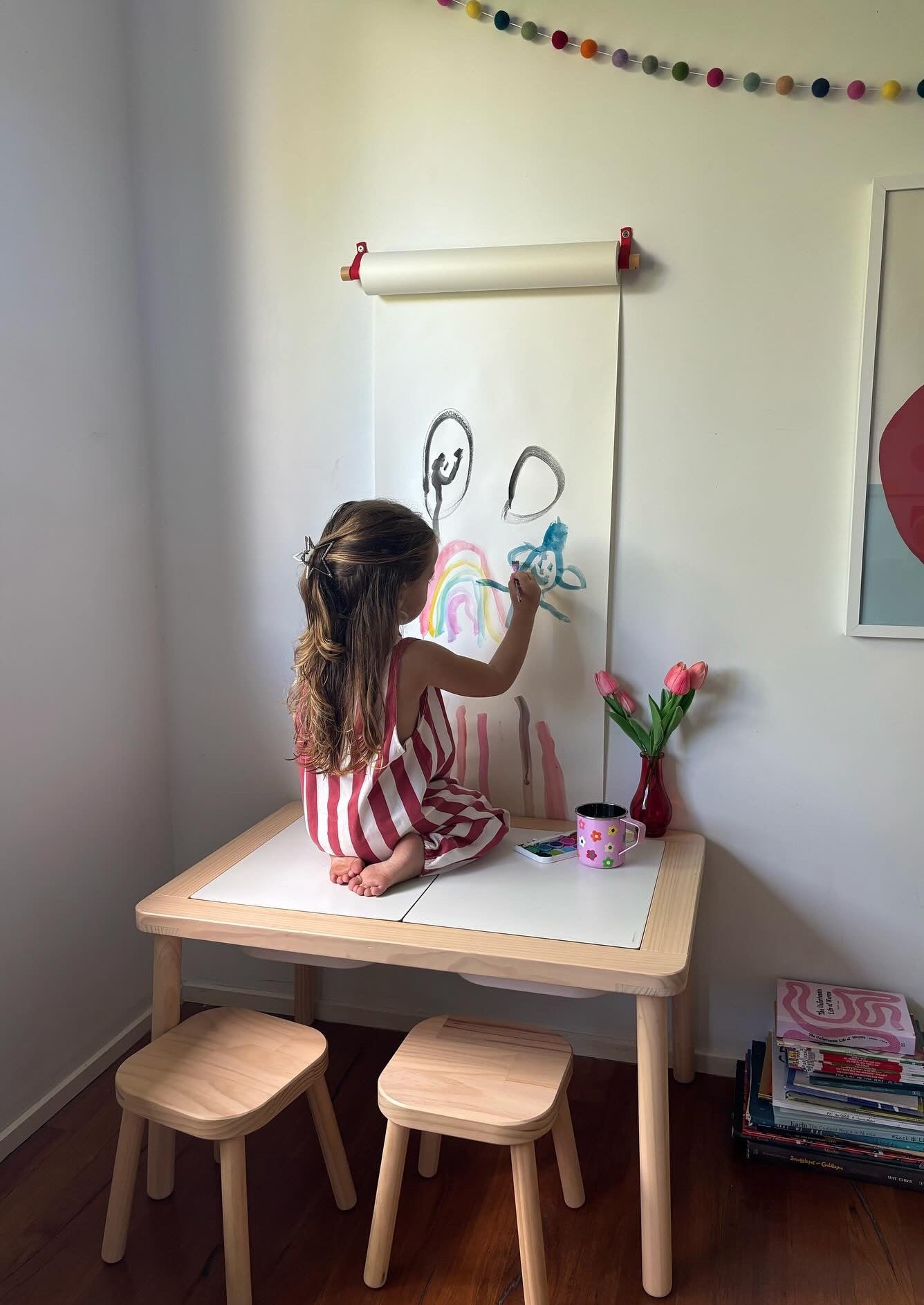 skipper jumpsuit | rosso stripe