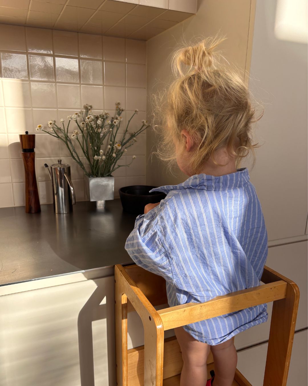 elios button up shirt | sky