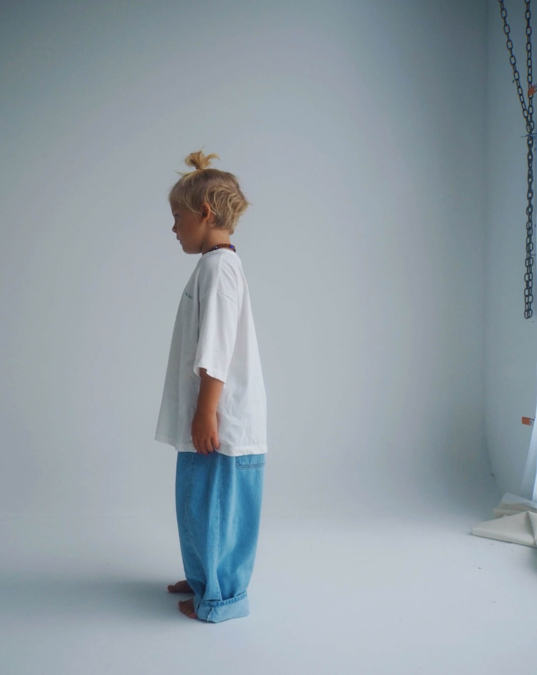 base tee | bright white