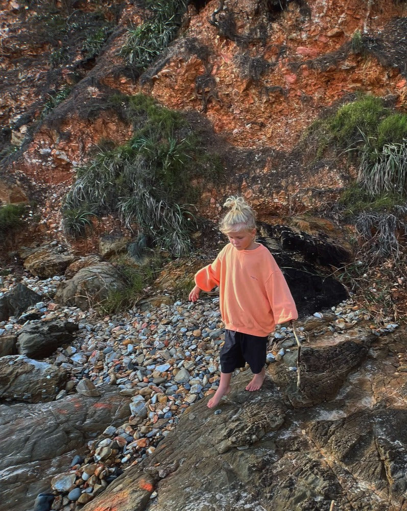 toro pullover | tangerine