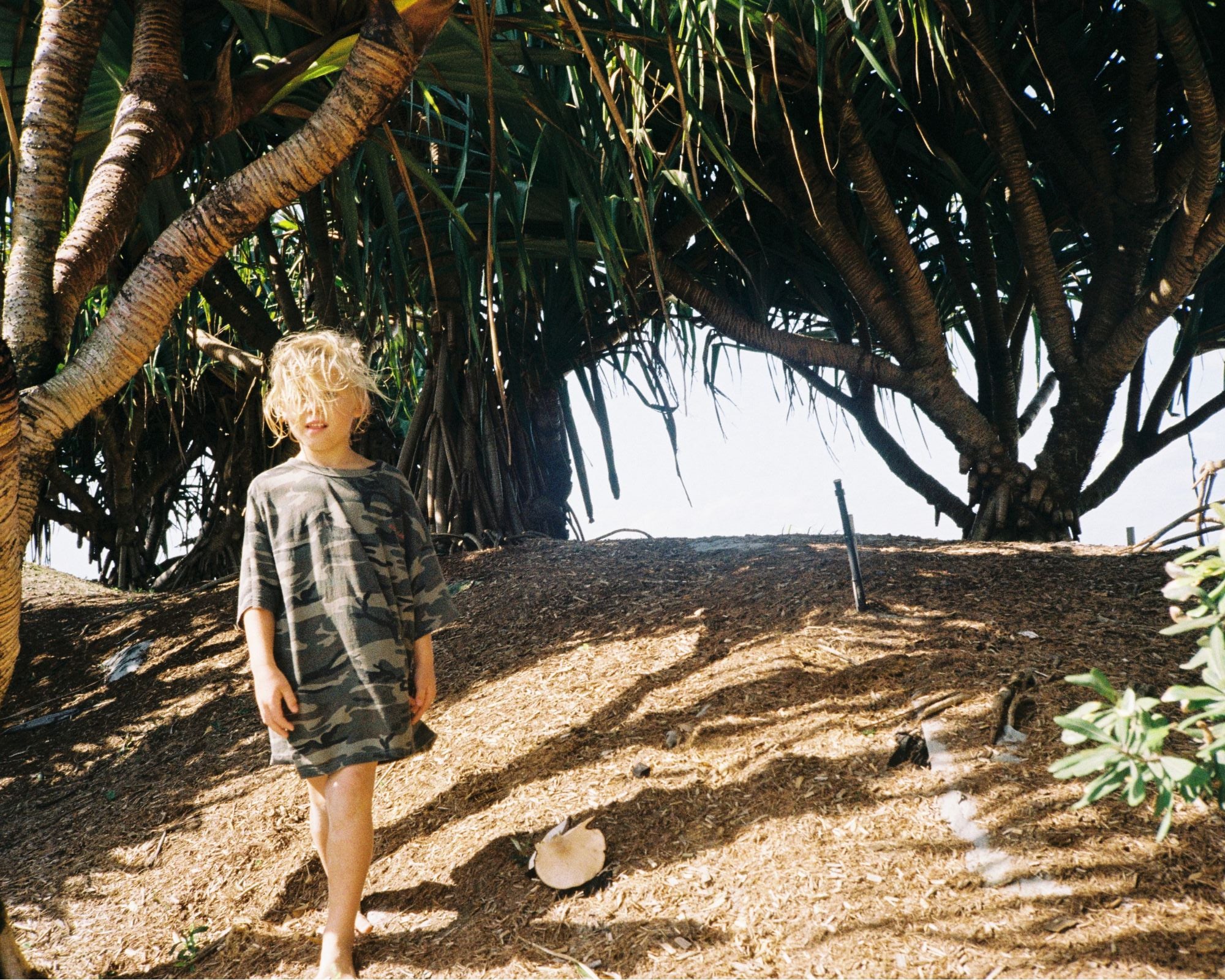 troop camo tee | green
