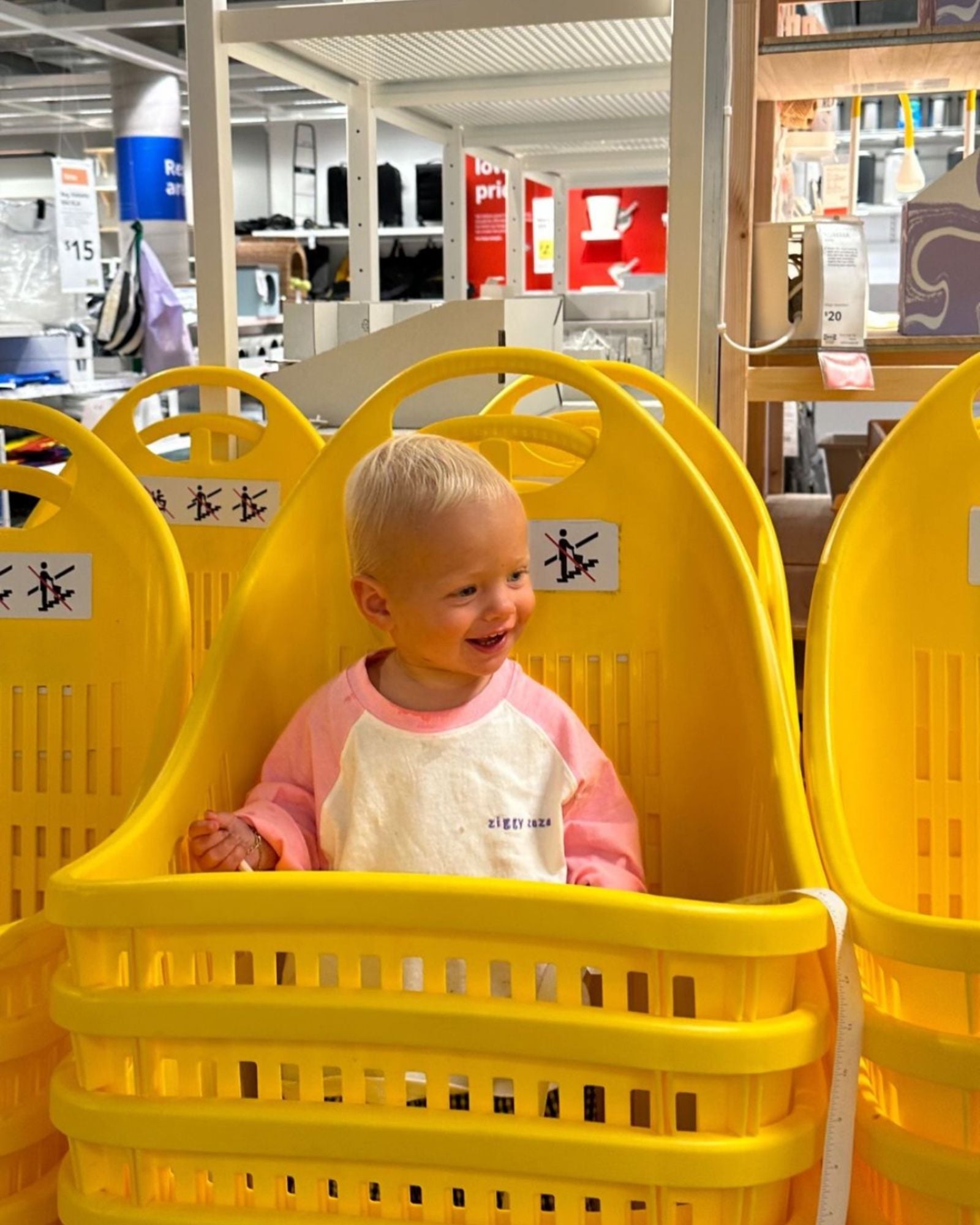 echo long sleeve tee | peony pink