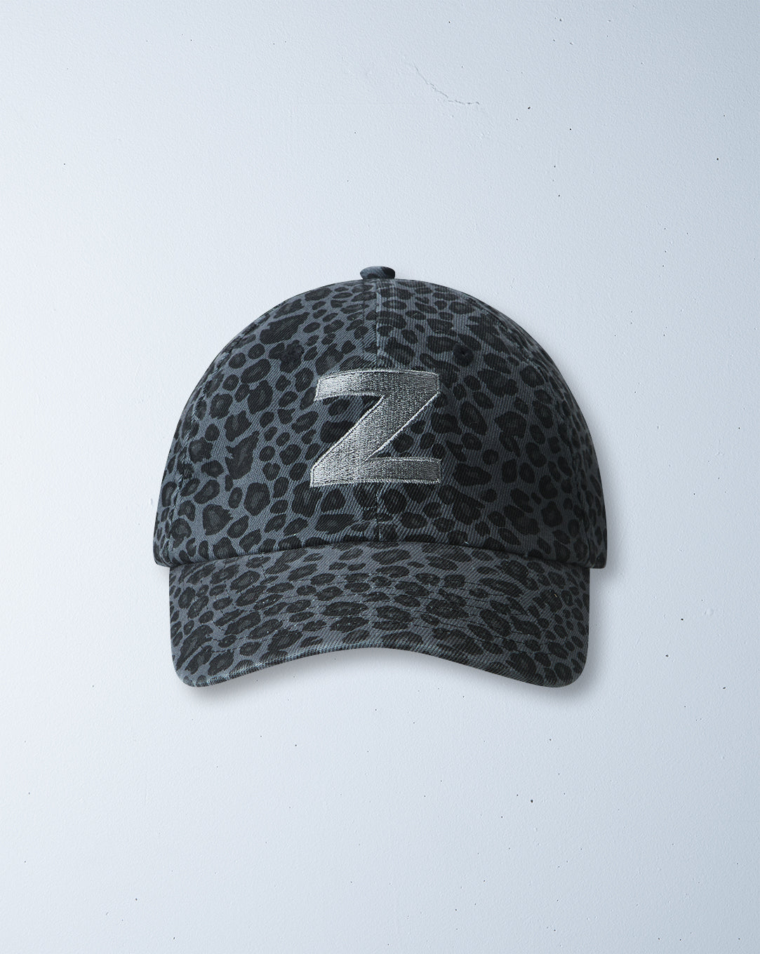 leopard cap | slate