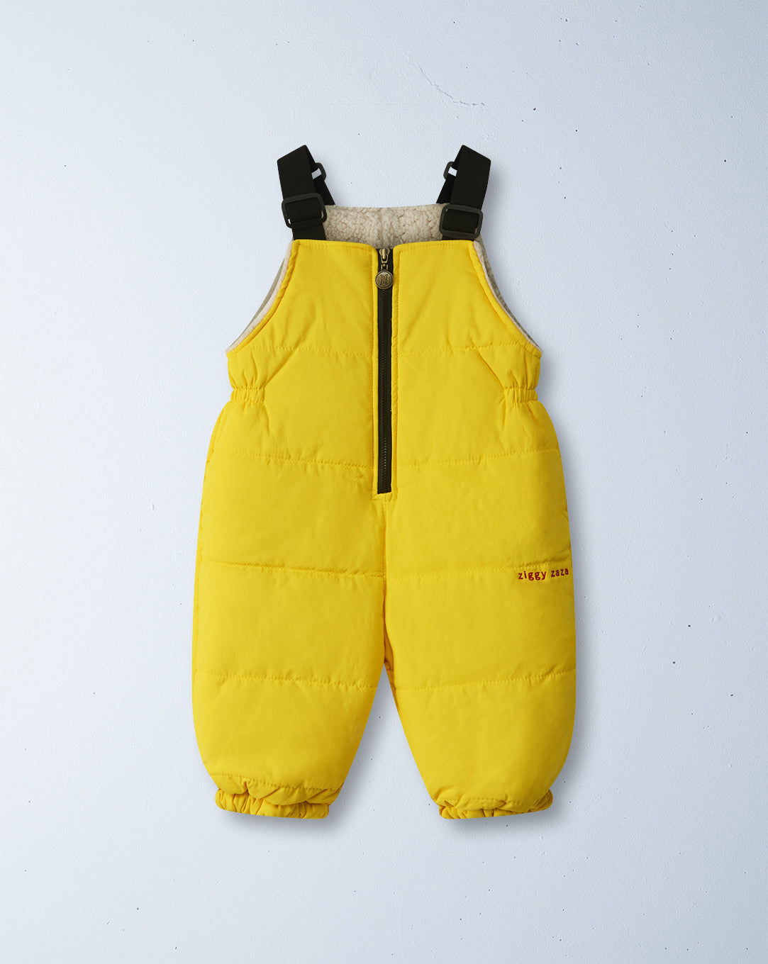 puffin winter playsuit | sunshine yellow