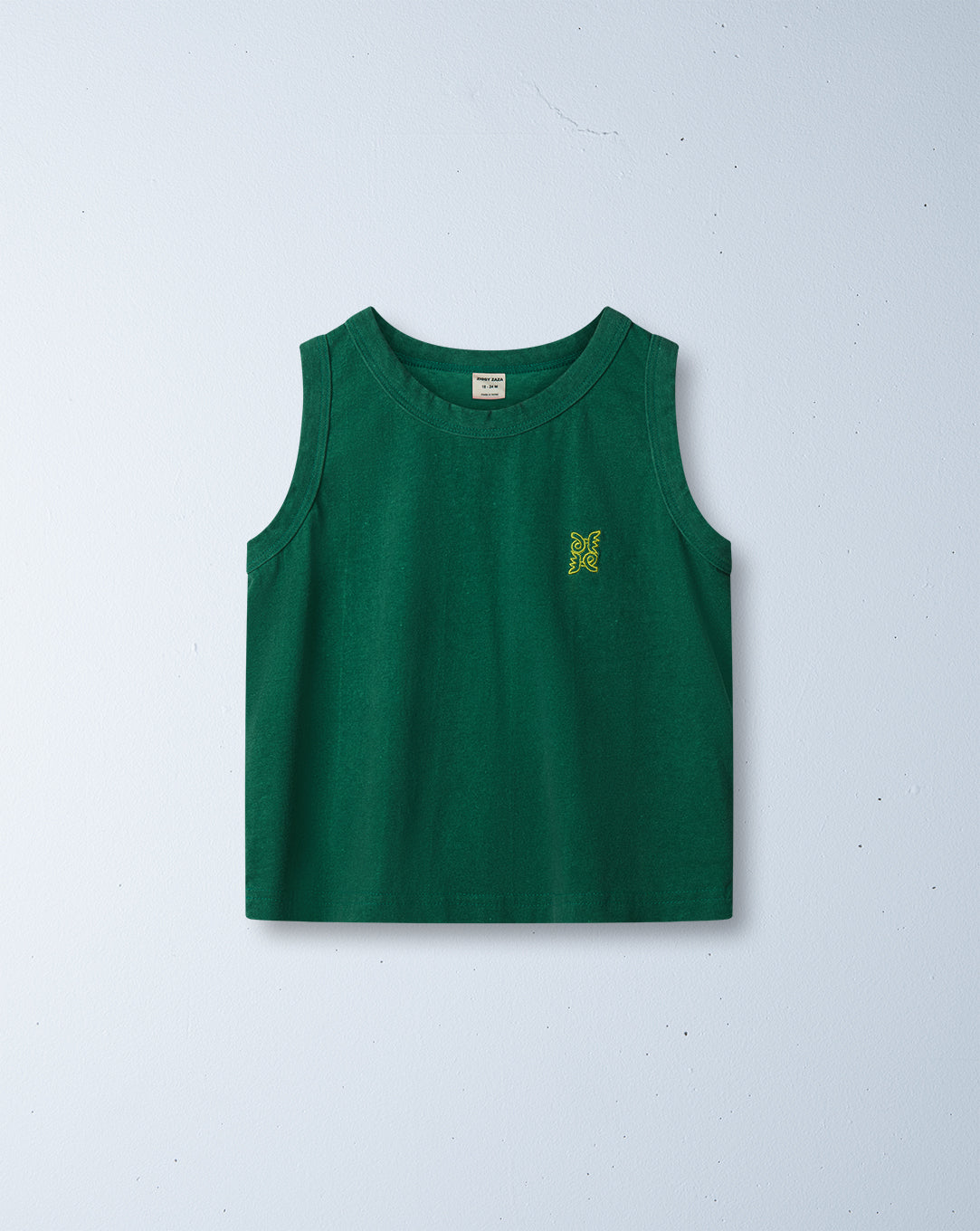 zee zee singlet | kale green