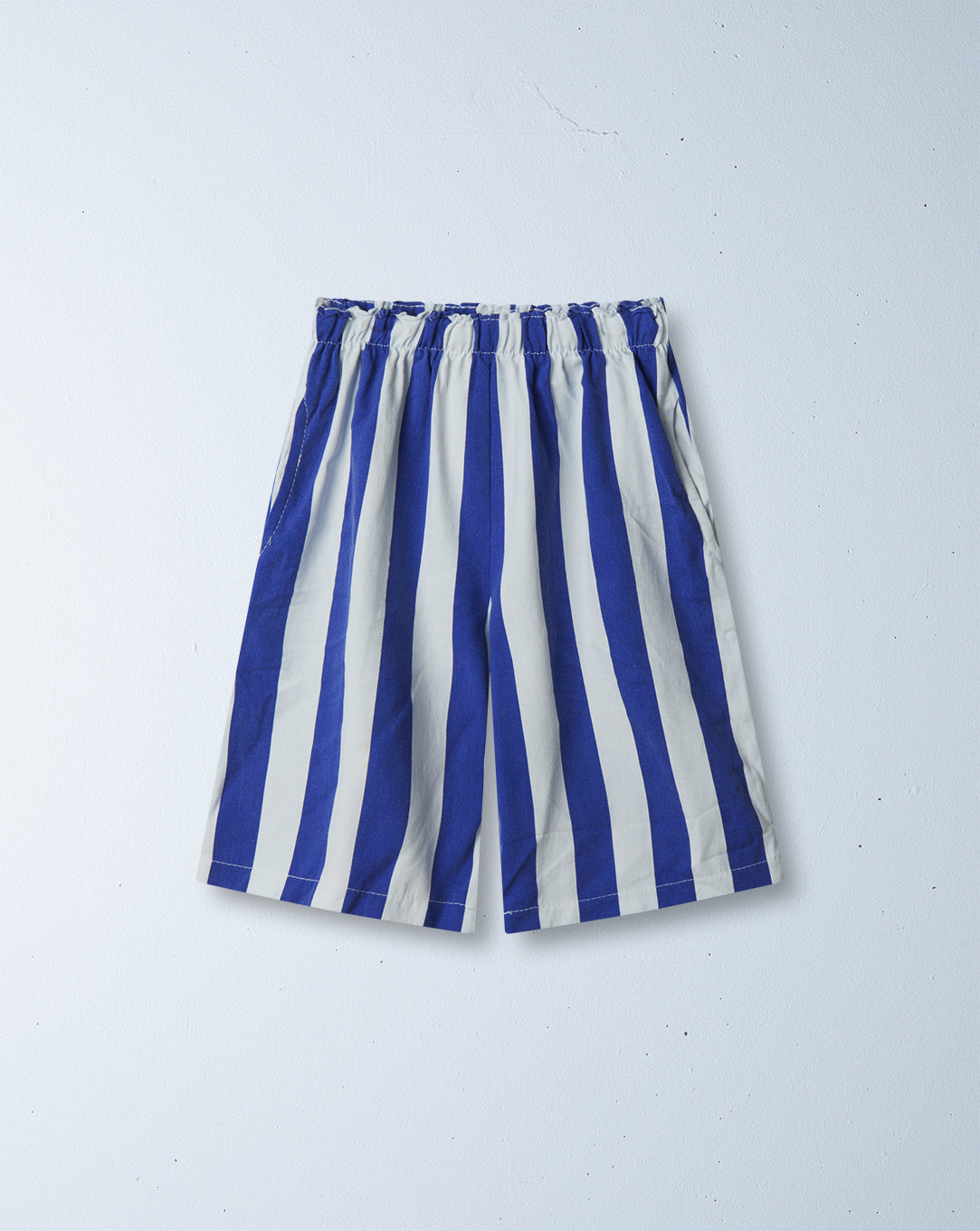 de kapitein short | cobalt stripe