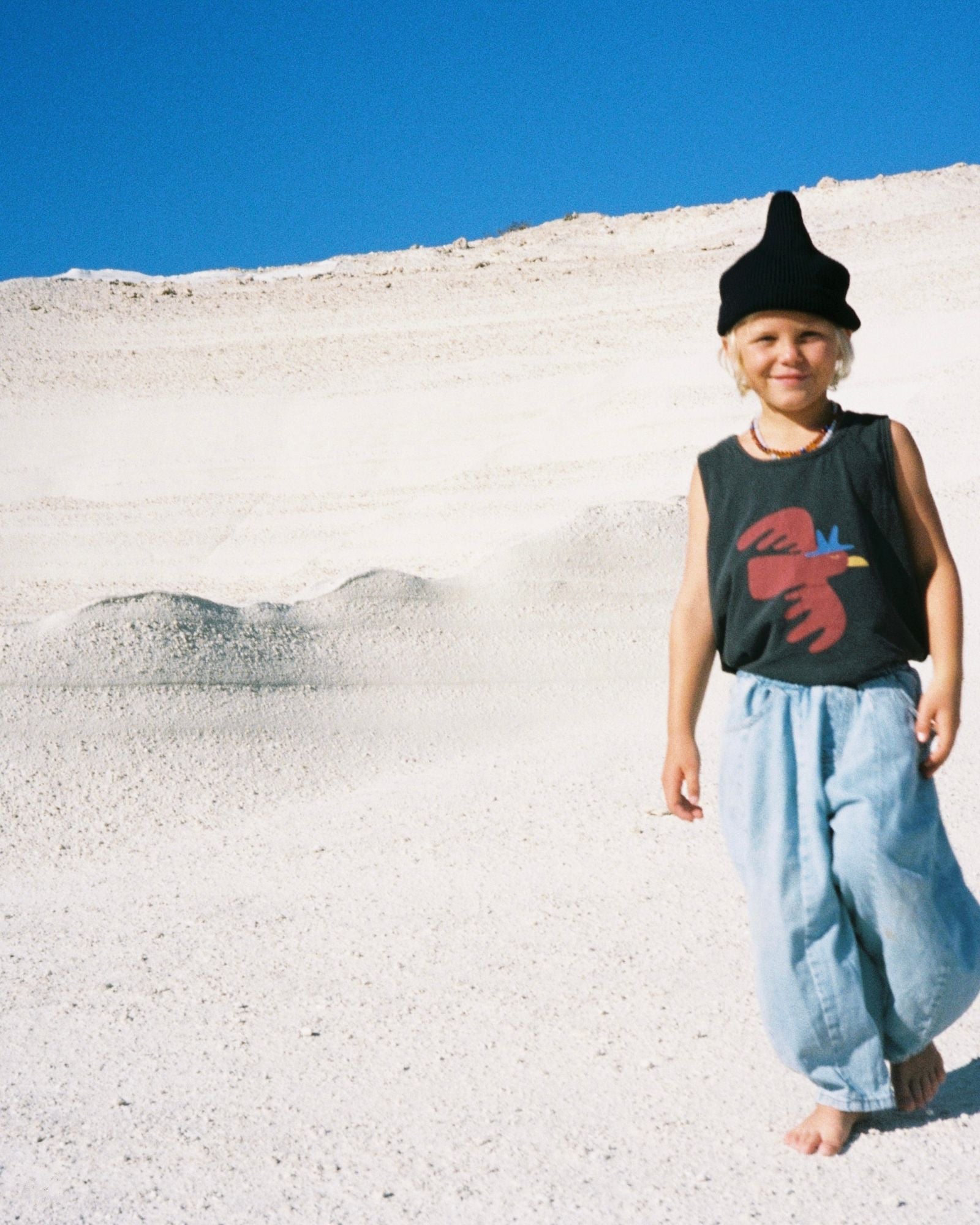 captain crow singlet | charcoal