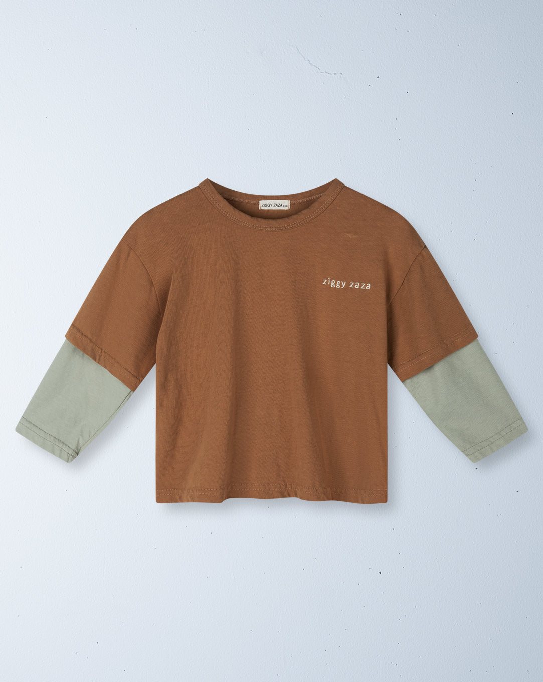 toto layered tee | caramel
