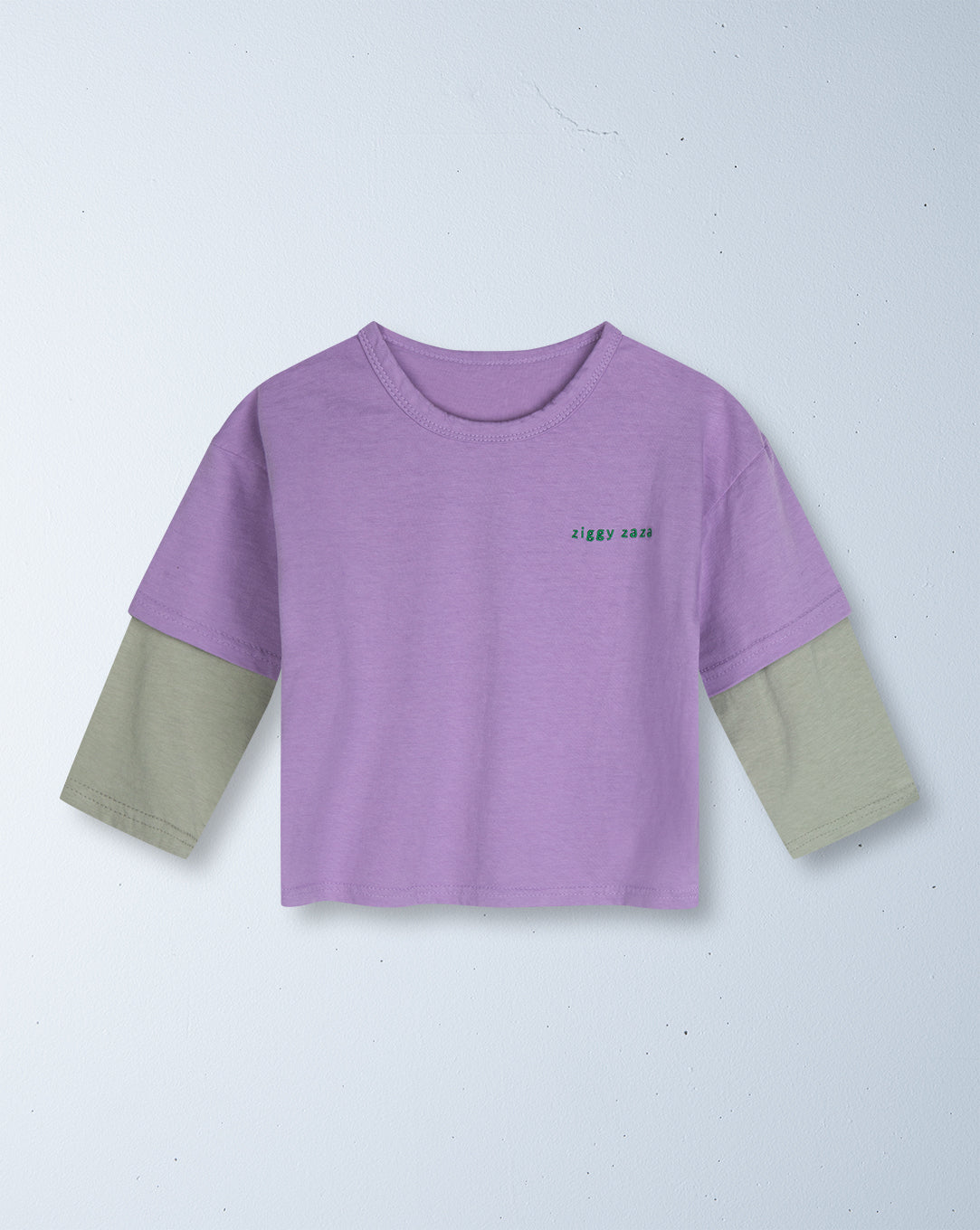 toto layered tee | lilac