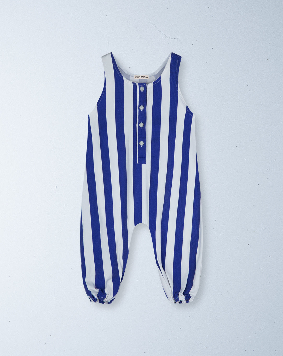 skipper jumpsuit | cobalt strpe