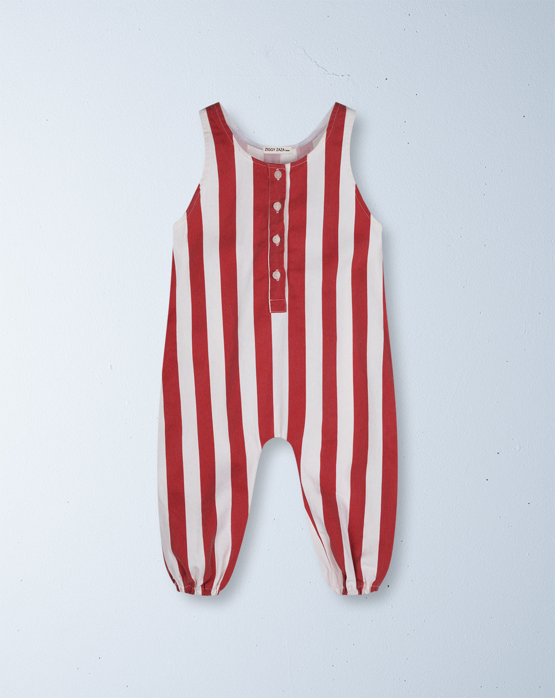 skipper jumpsuit | rosso stripe