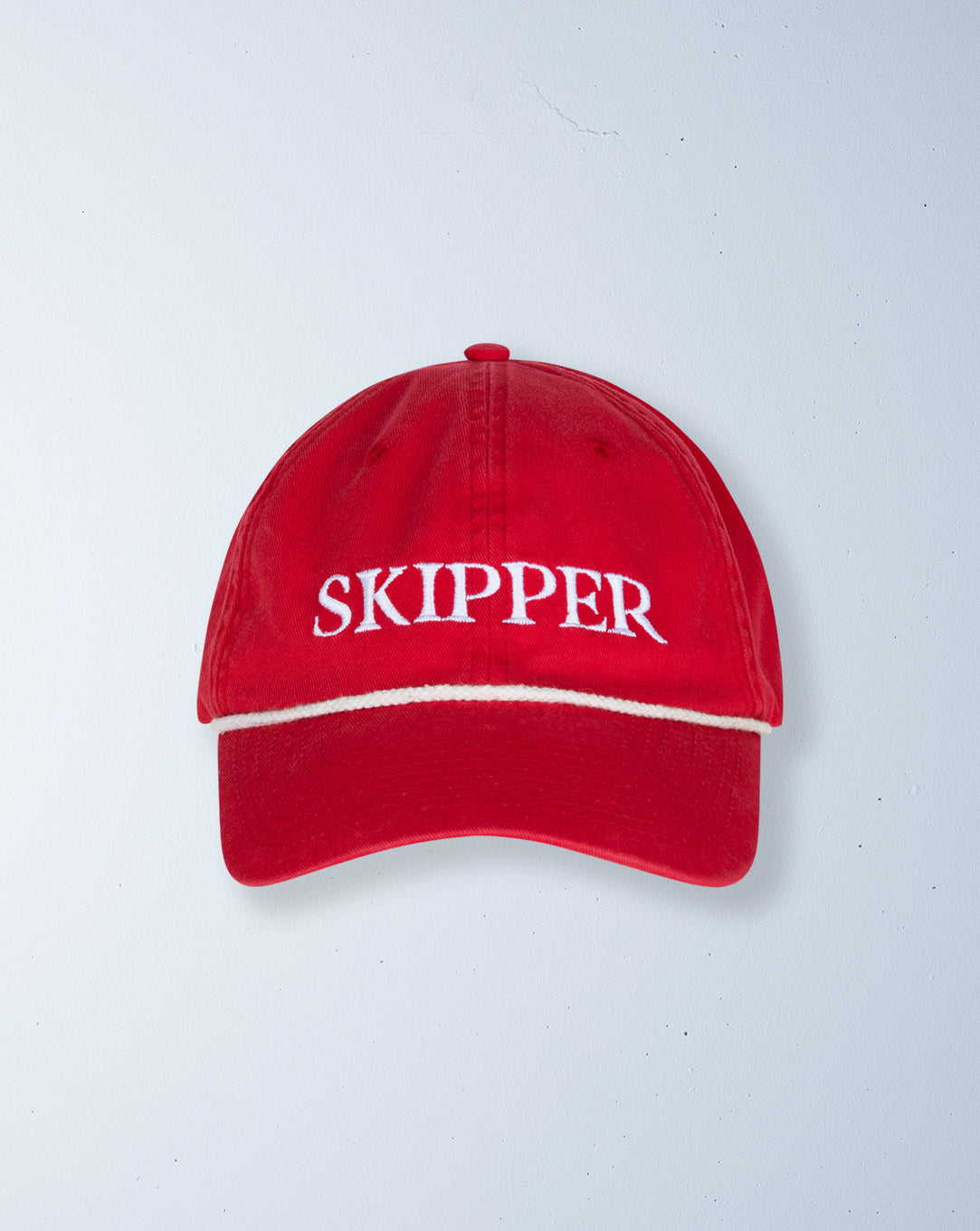 skipper cap | regatta red