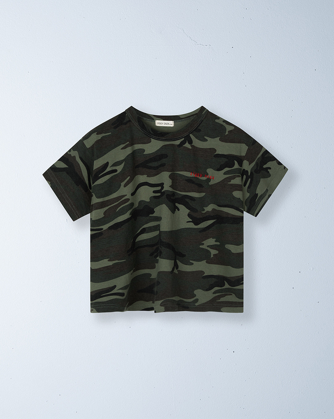 troop camo tee | green