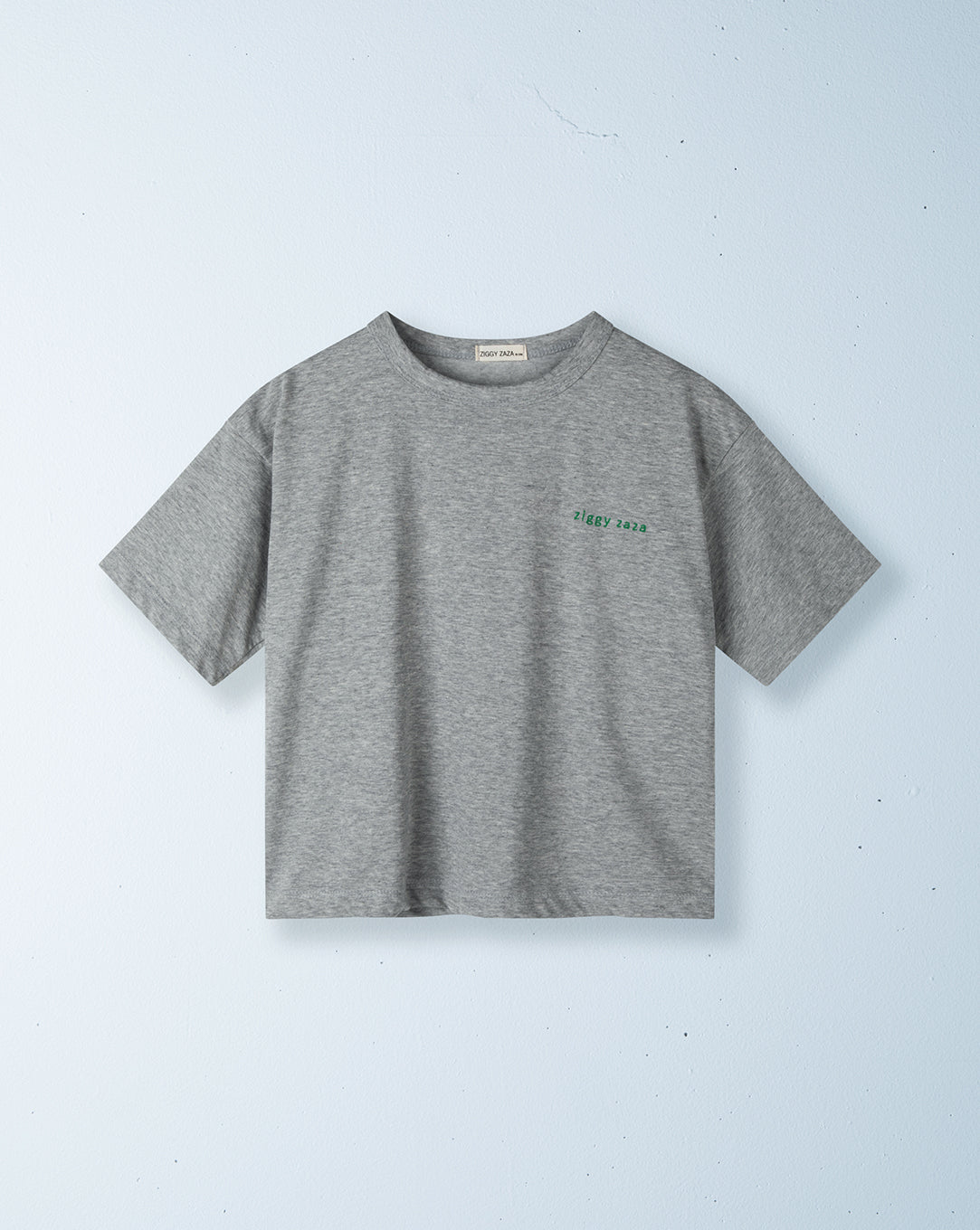 base tee | grey marle