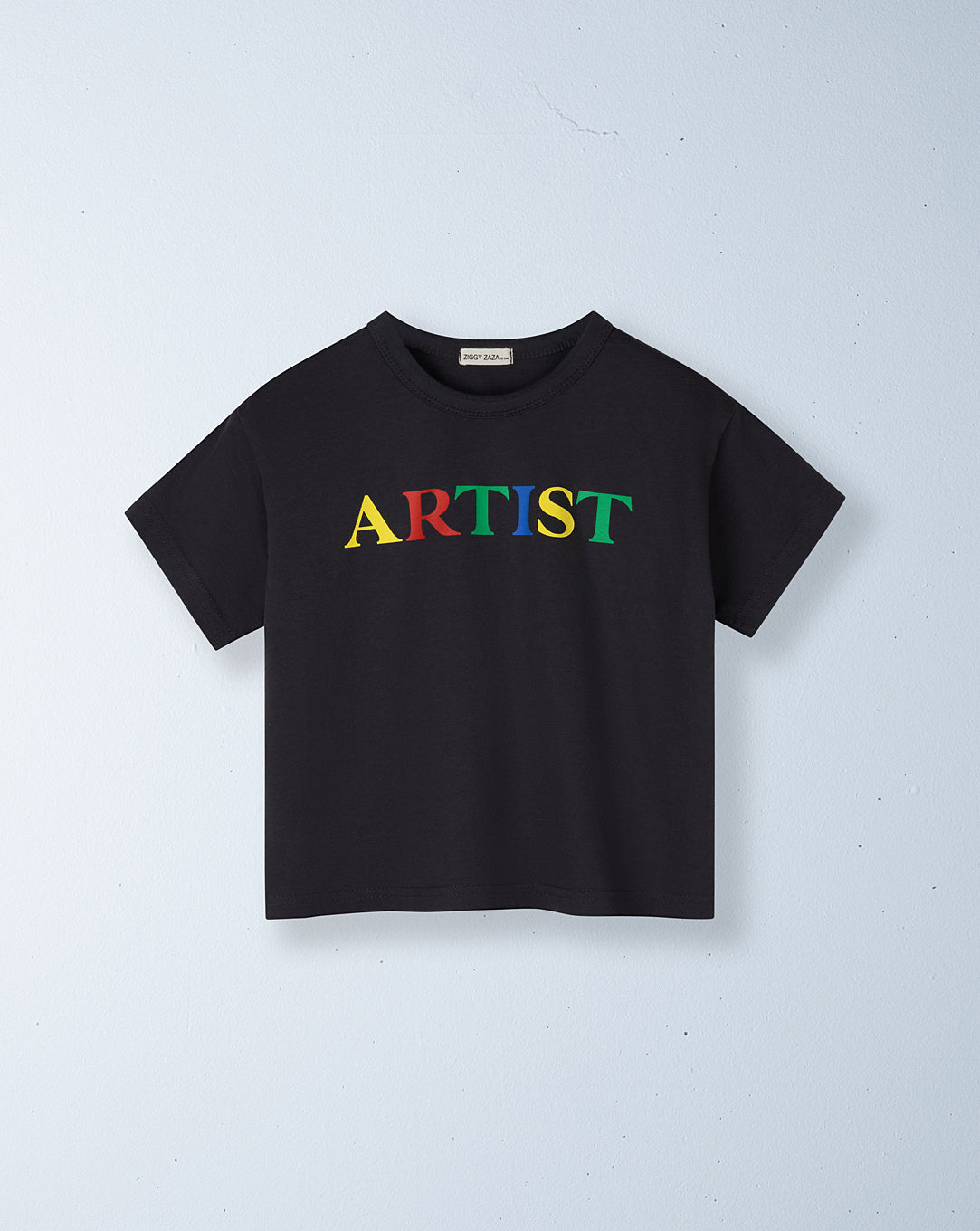 artist tee | charcoal + play print