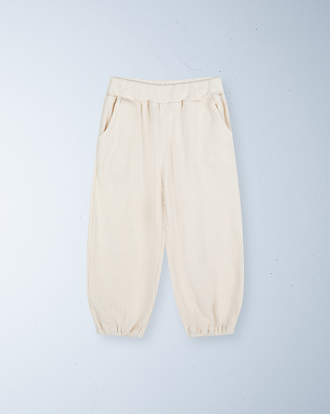 polo waffle pant | cream