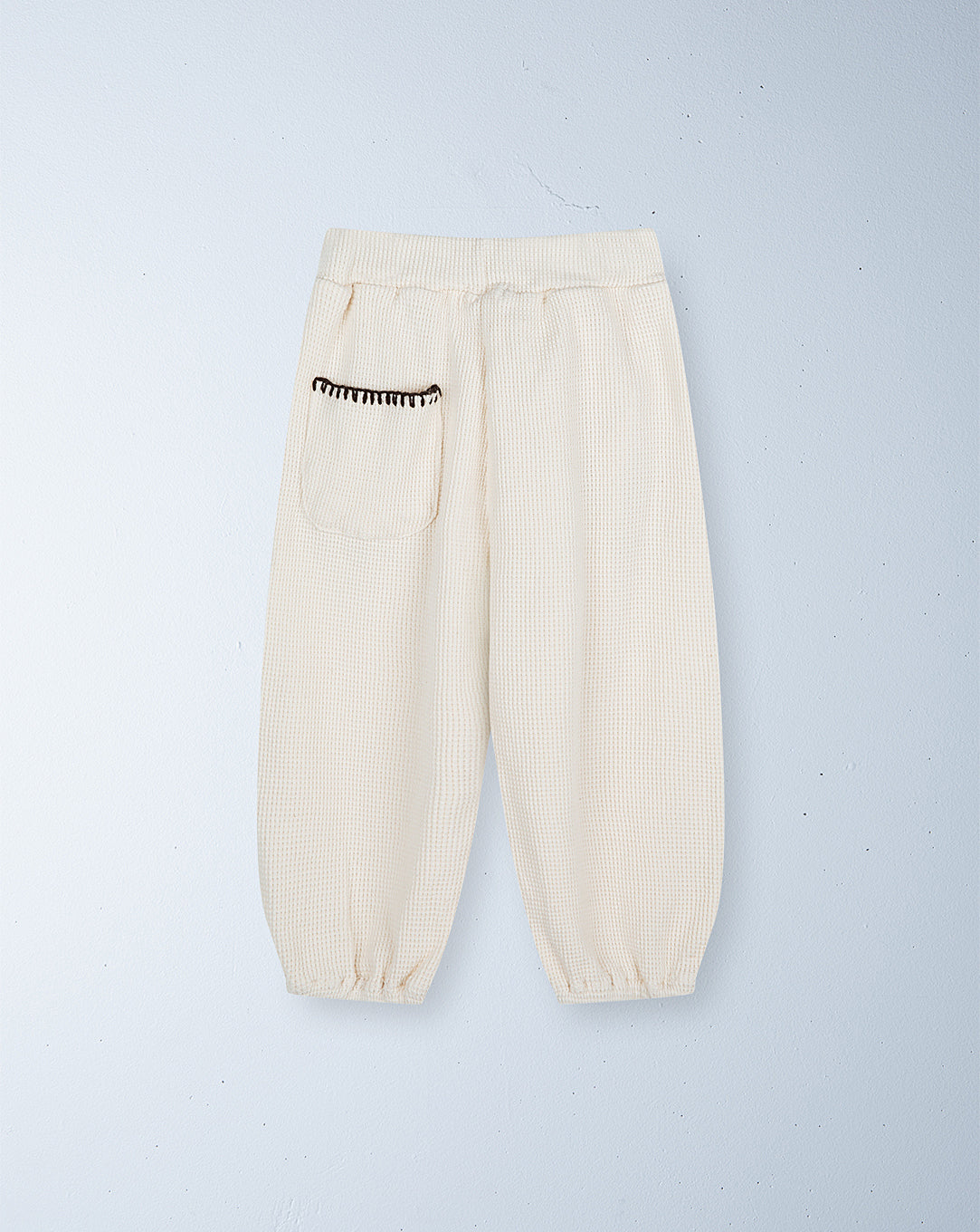 polo waffle pant | cream