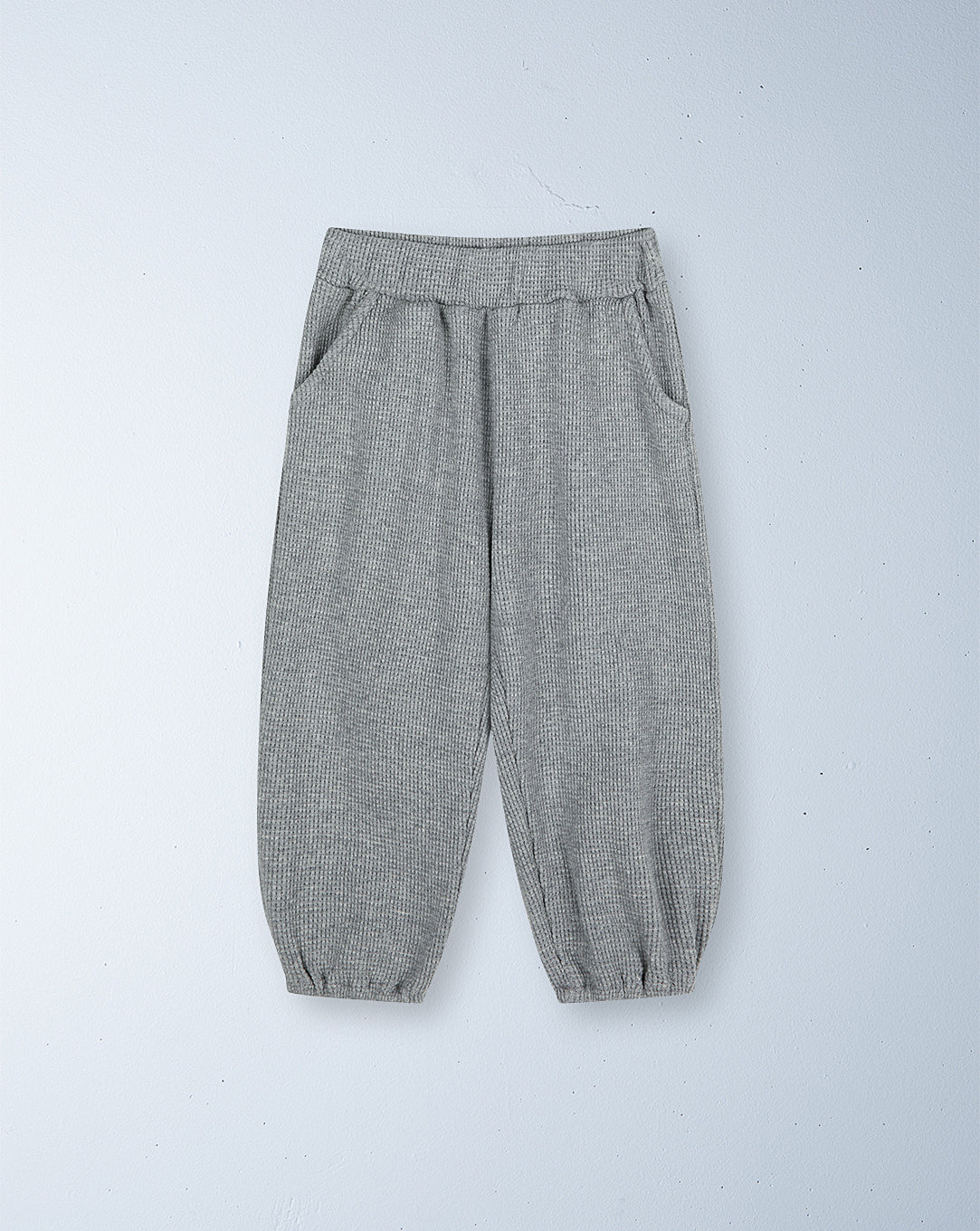 polo waffle pant | grey marle