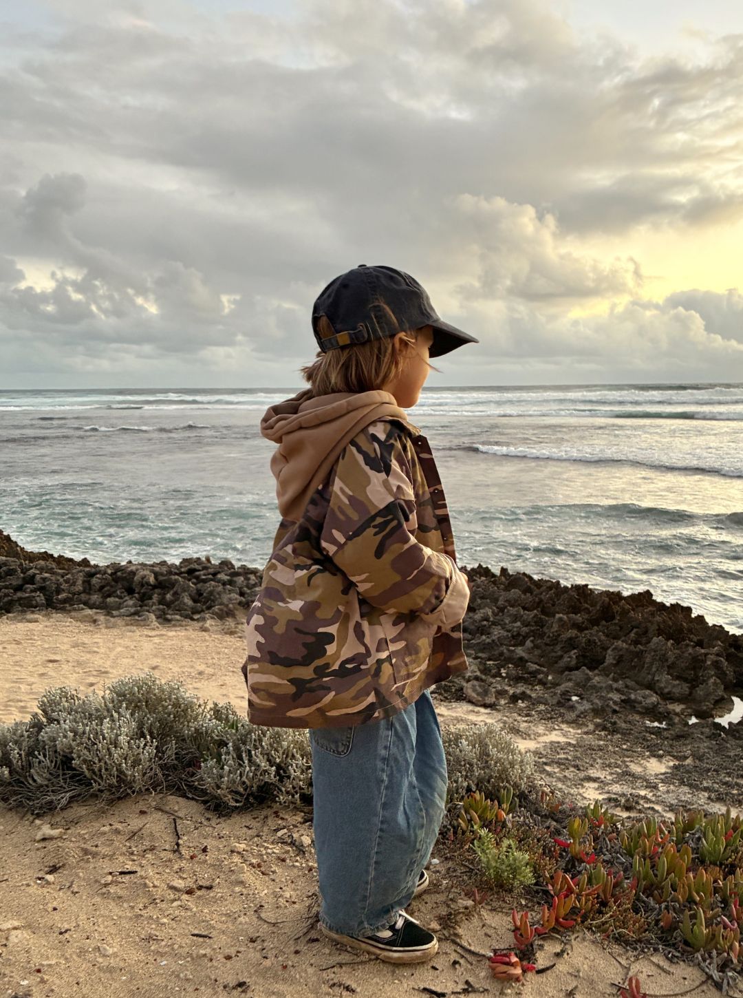 troop drill jacket | grape camo