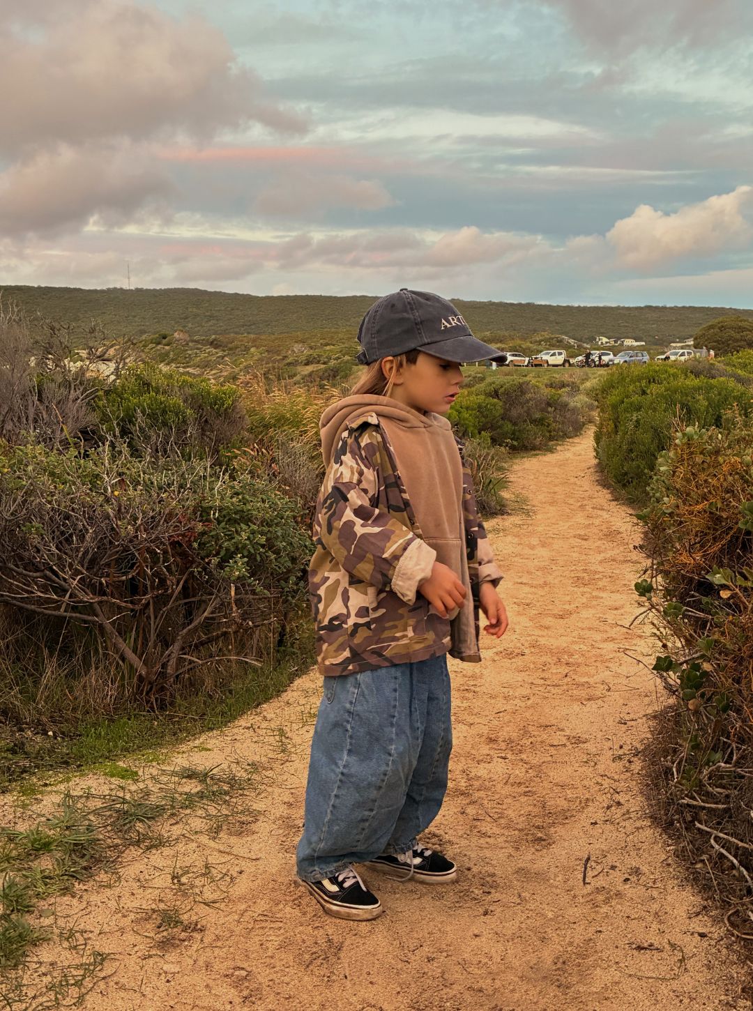 troop drill jacket | grape camo