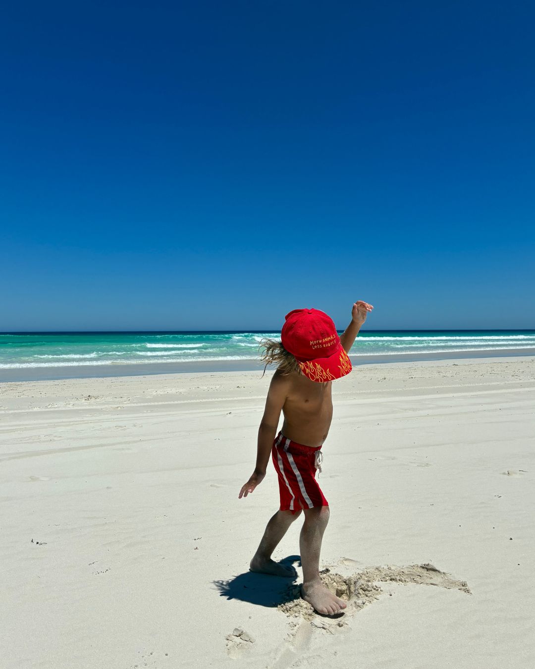 flame cap | racer red