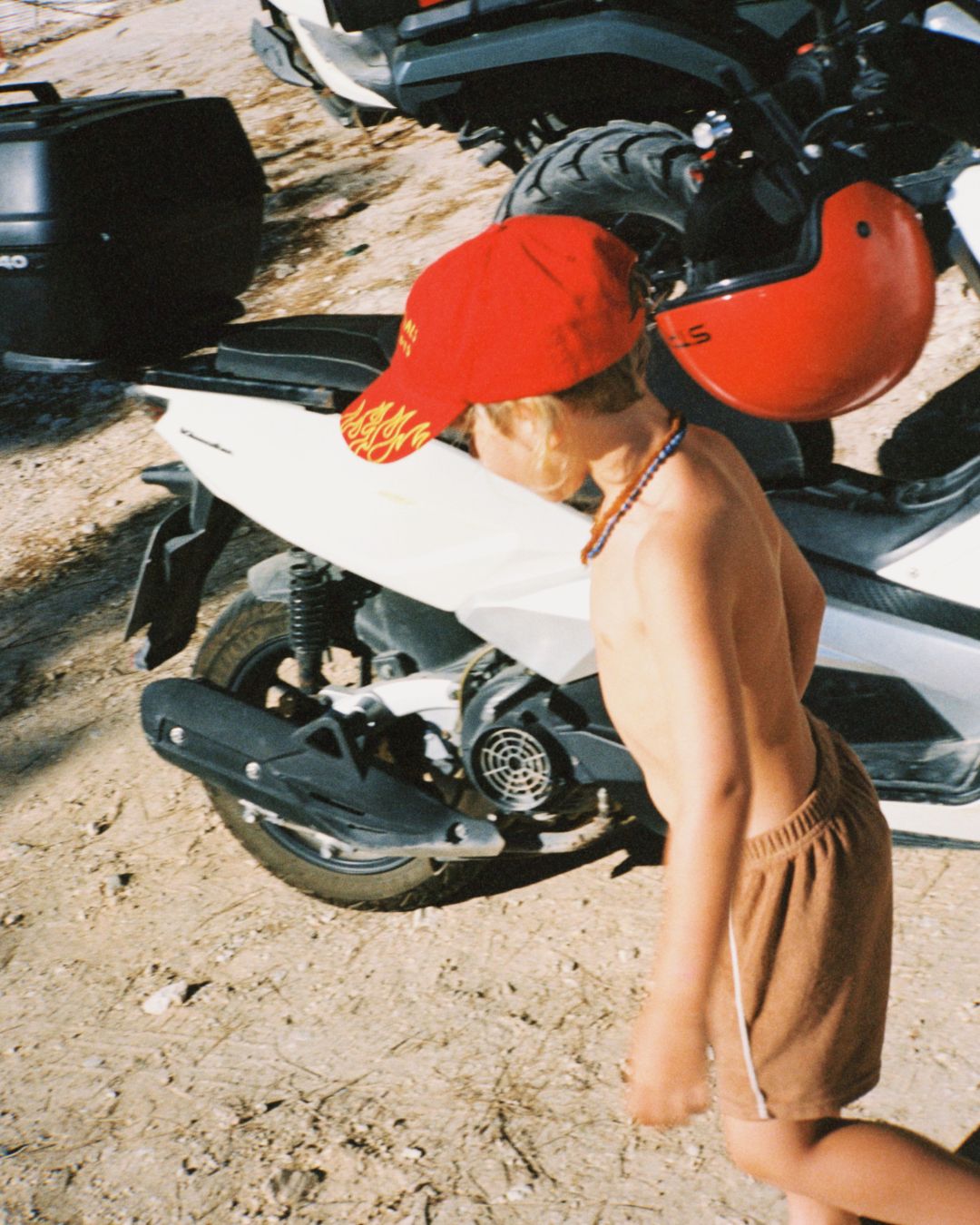 flame cap | racer red