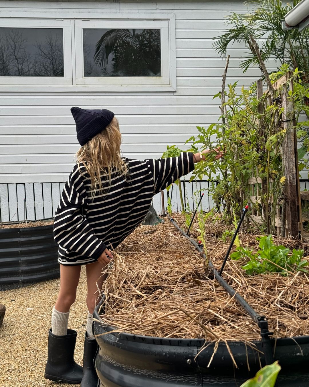 row row pullover | jet stripe