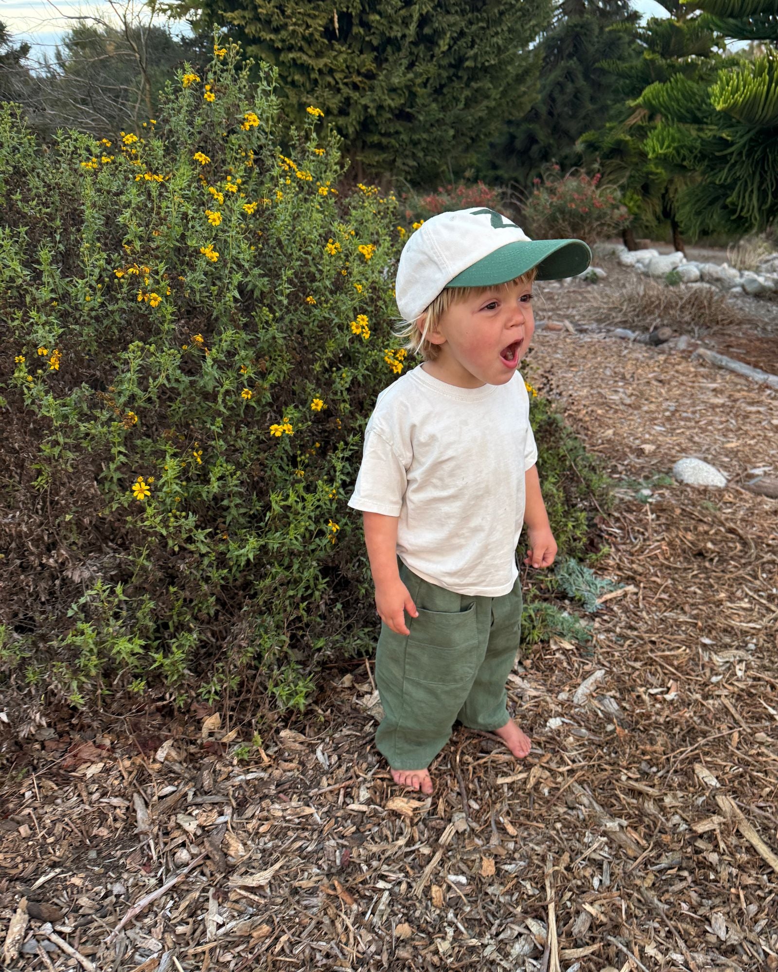 varsity cap | forest green