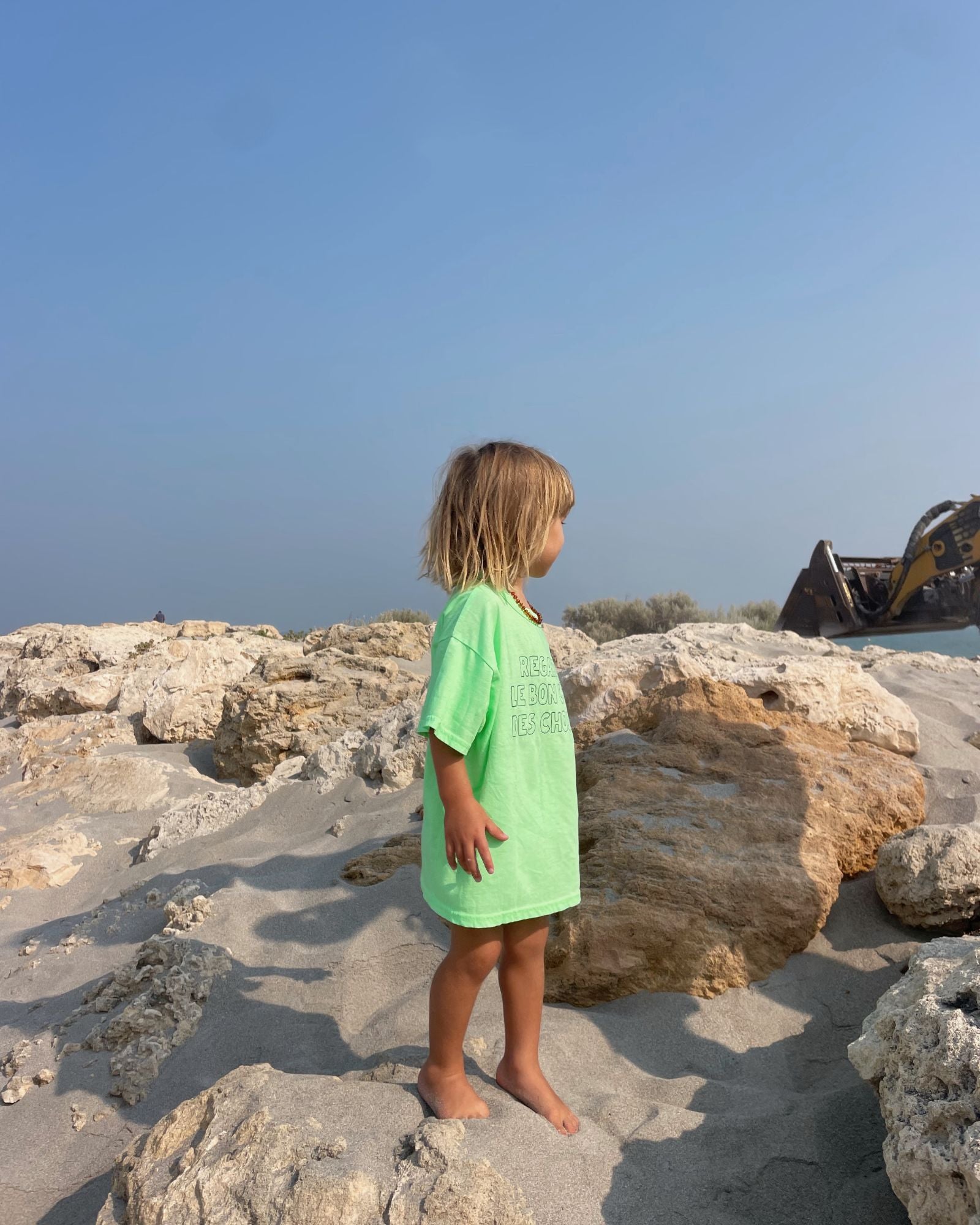 brightside tee | lime pop