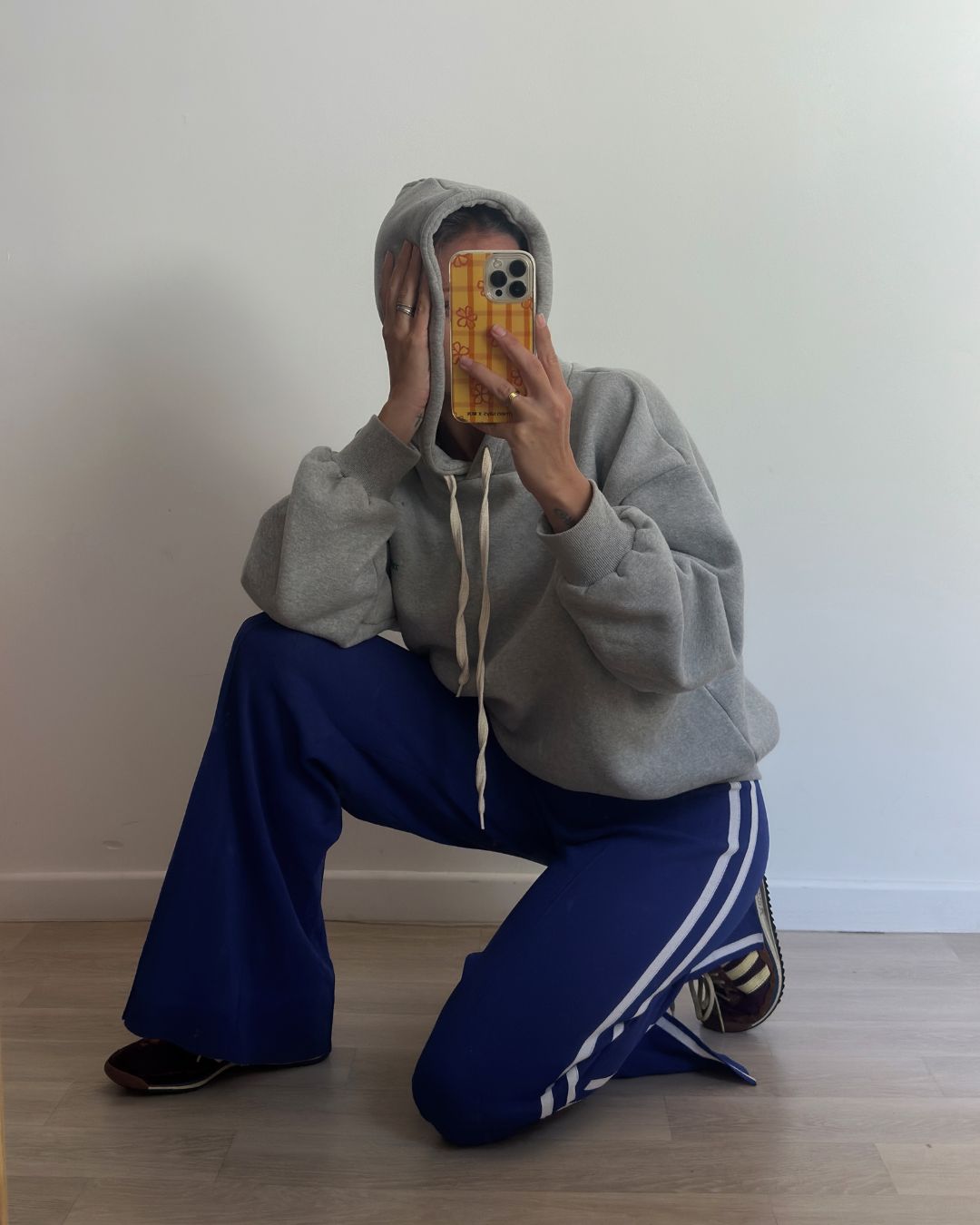 adults rocky hoodie | grey marle