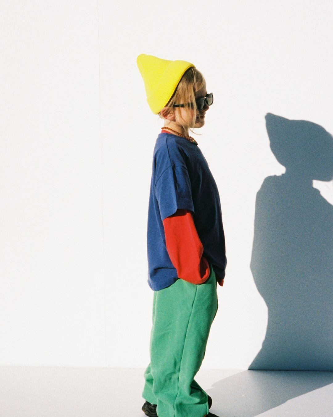 twice as nice long sleeve tee | chilli