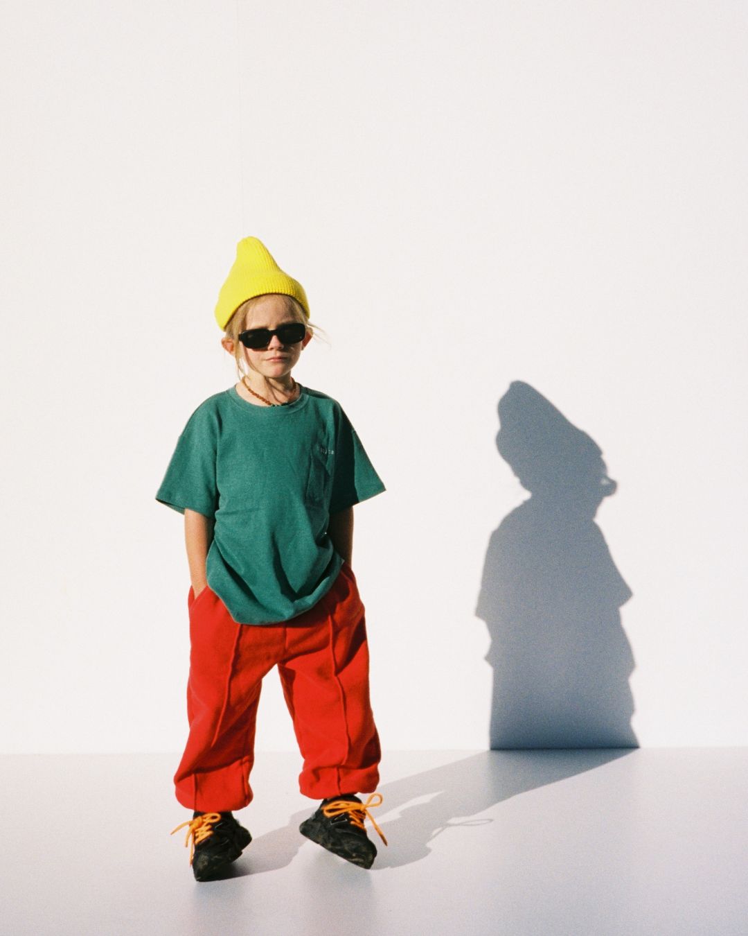 free play tee | kale green