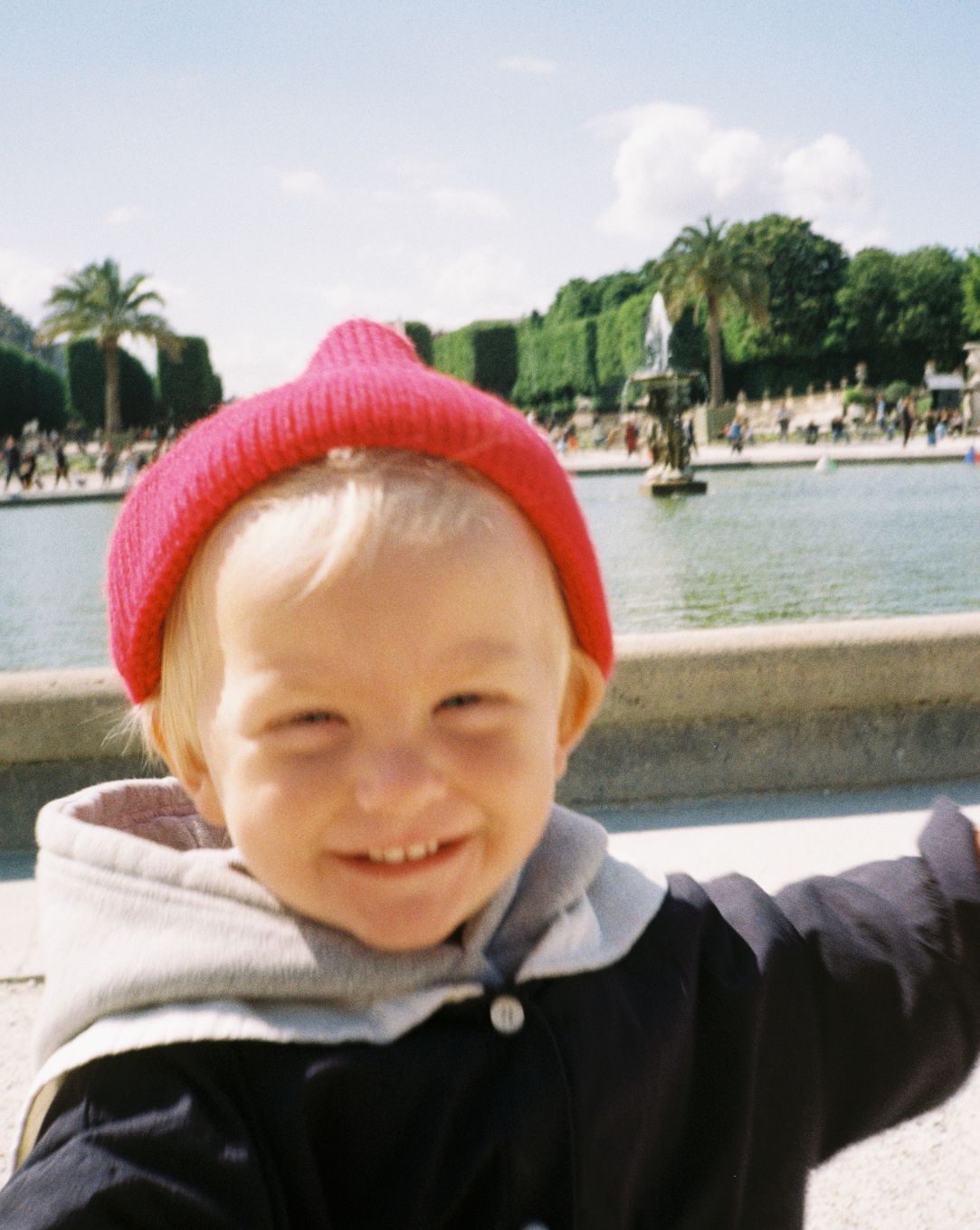 pico beanie | racer red