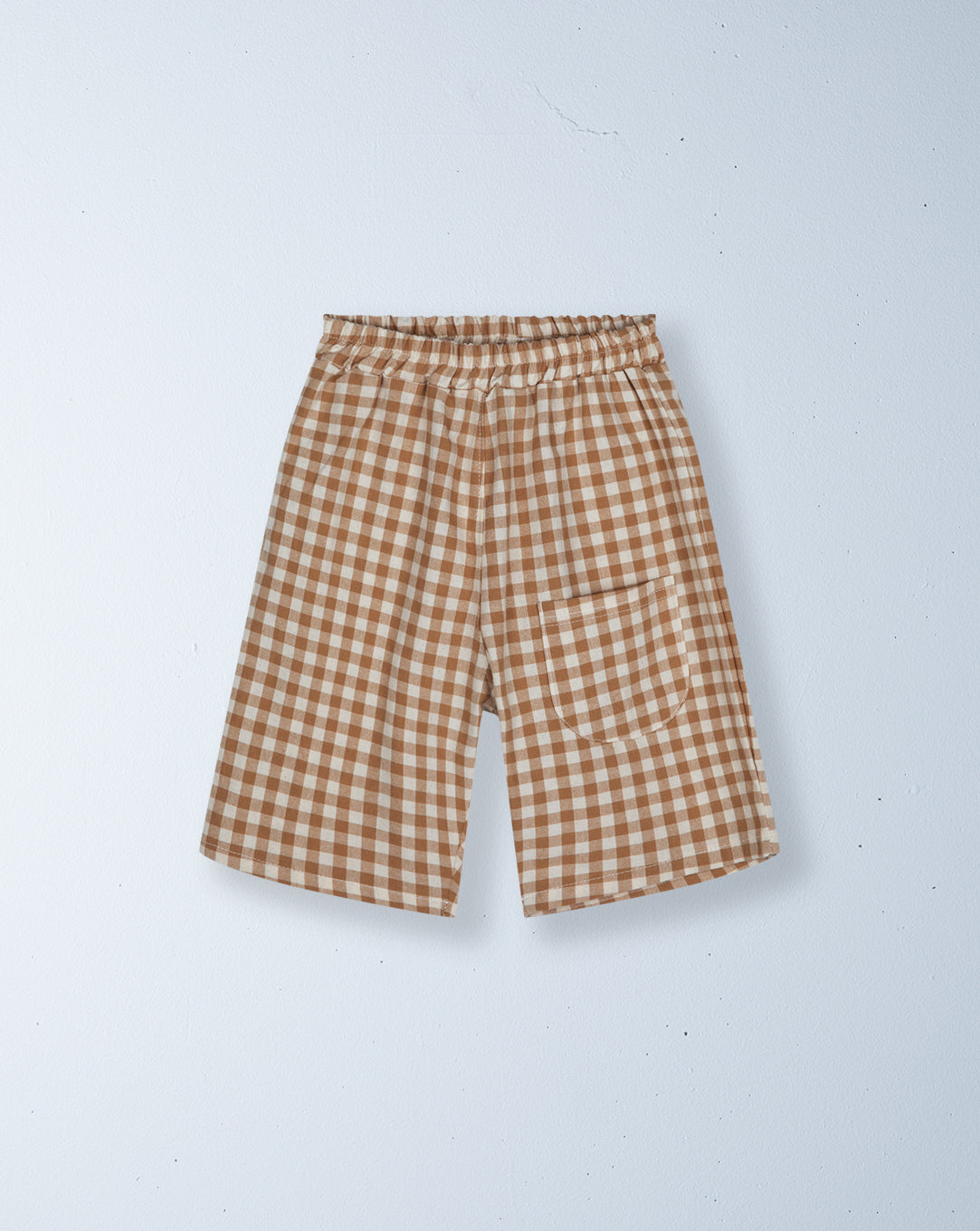 neko gingham short | ginger