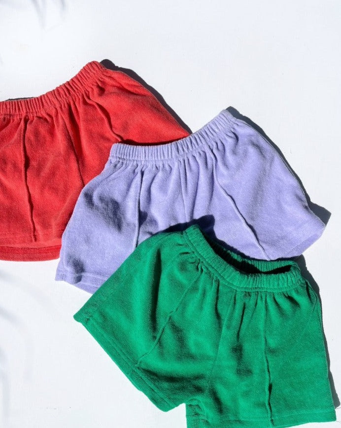 tiki terry short | crayfish
