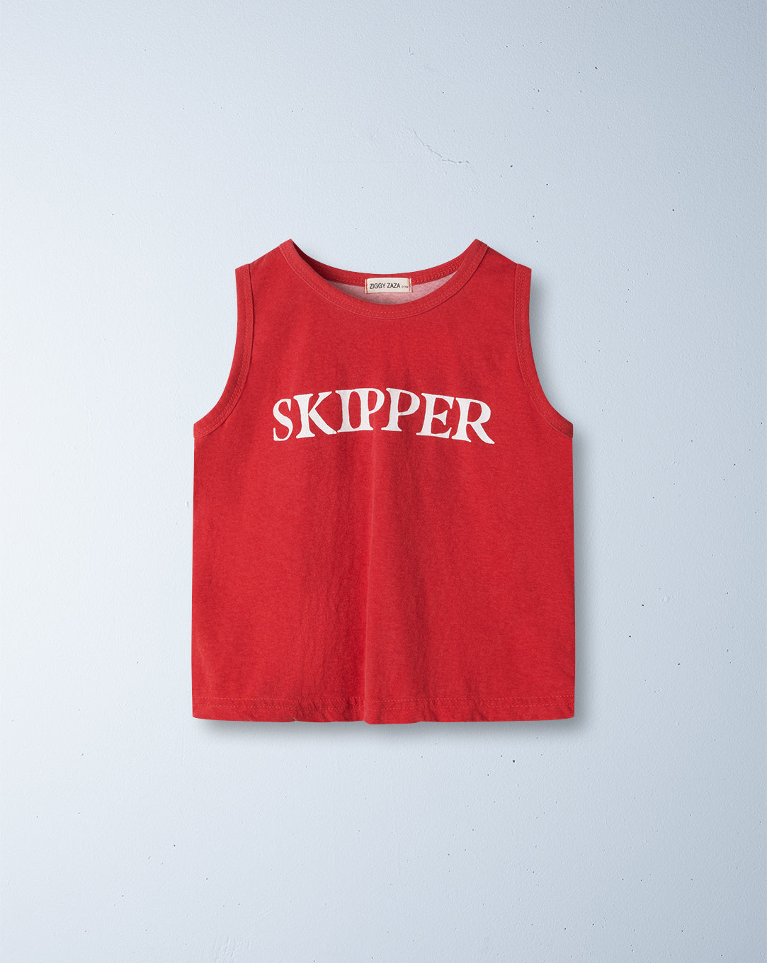 skipper singlet | red
