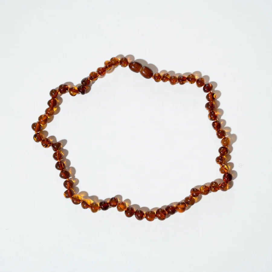 baltic amber necklace | caramel