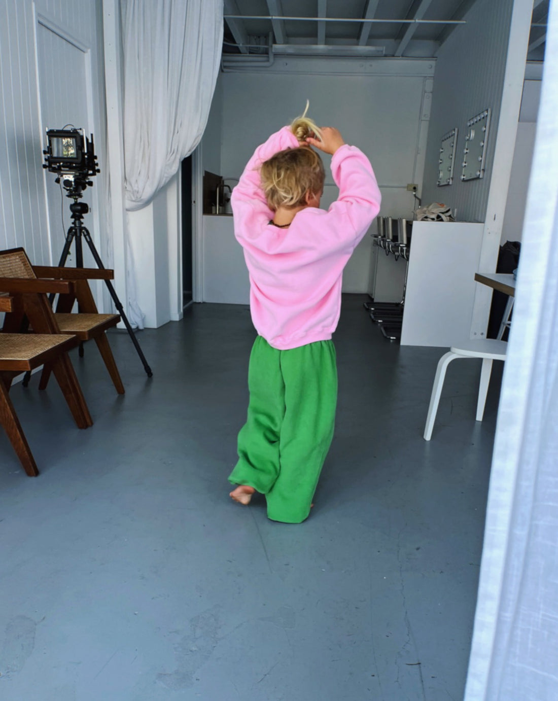 rocky pullover | peony pink