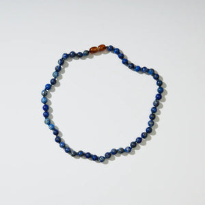 gemstone necklace | lapis lazuli