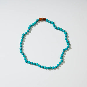 gemstone necklace | turquoise