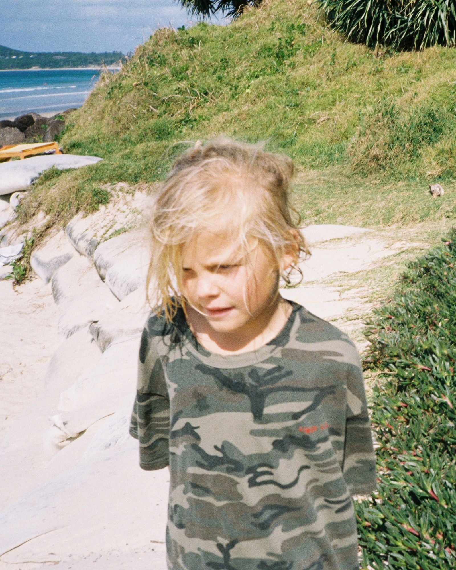 troop camo tee | green