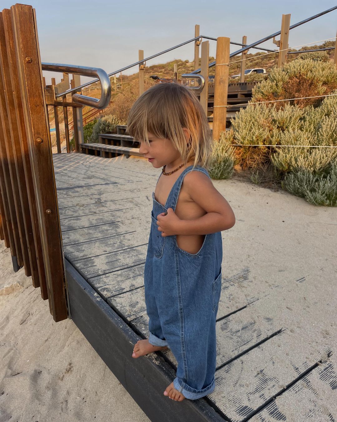 * cassius overalls | denim blue 18-24 months