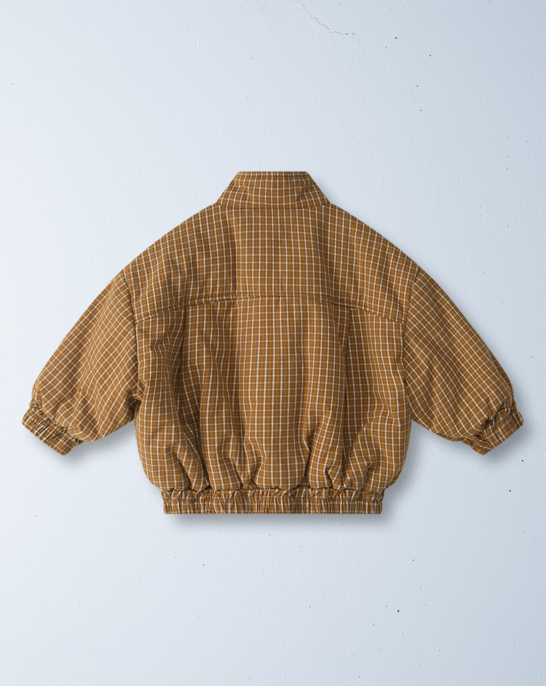 juno padded bomber | maple check – ZIGGY ZAZA