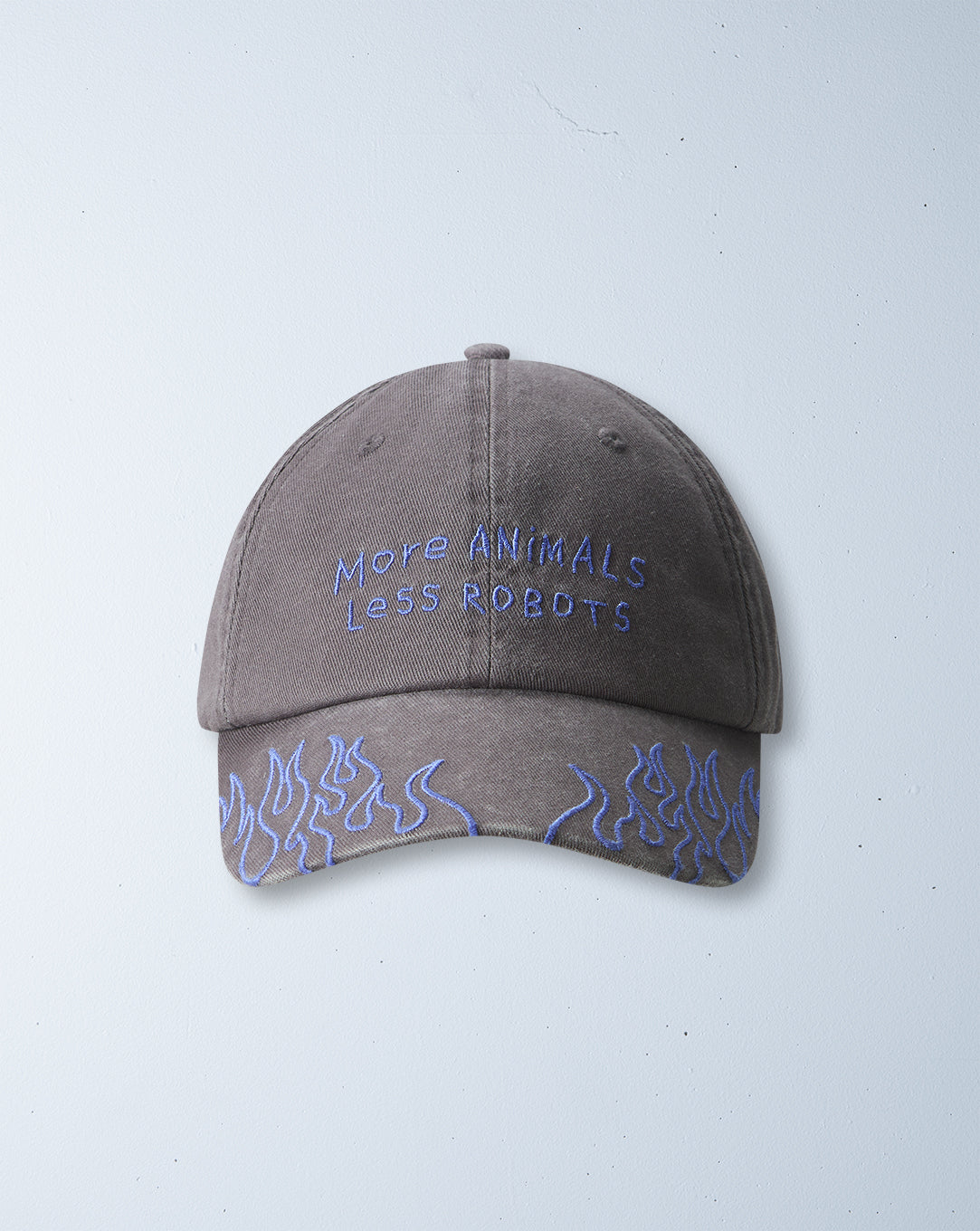 flame cap | slate