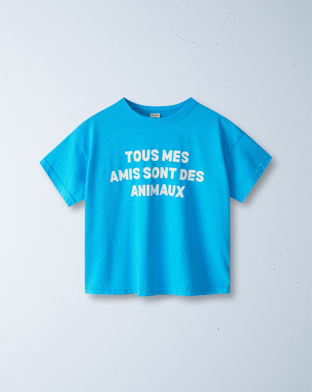 all my friends are animals tee | aqua