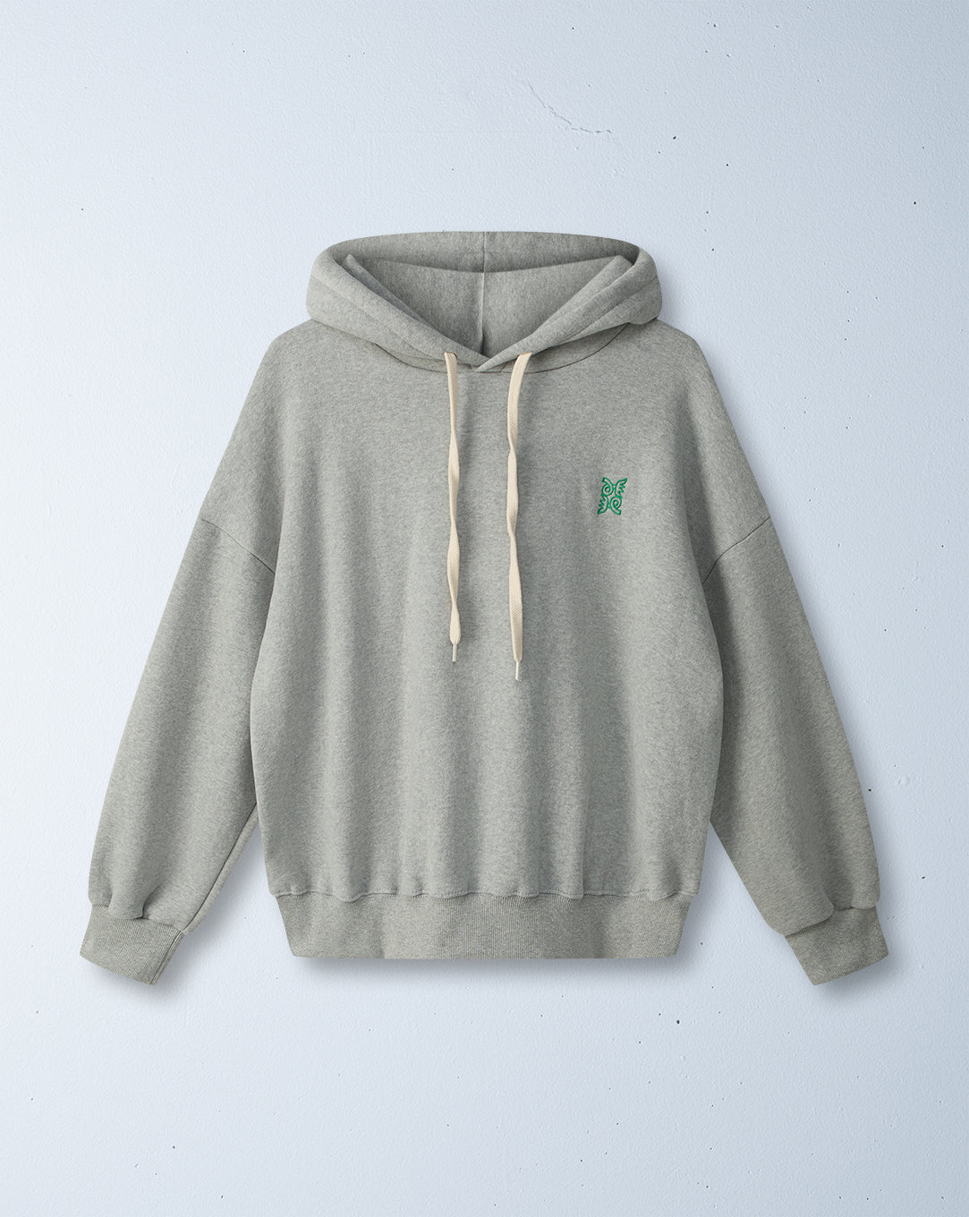 adults rocky hoodie | grey marle