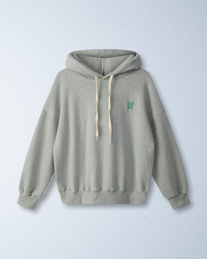 adults rocky hoodie | grey marle