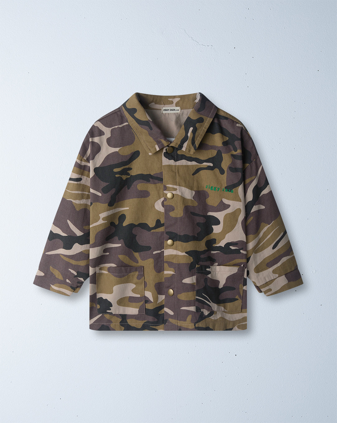 troop drill jacket | grape camo – ZIGGY ZAZA