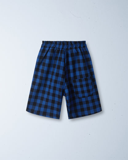 neko short | electric blue